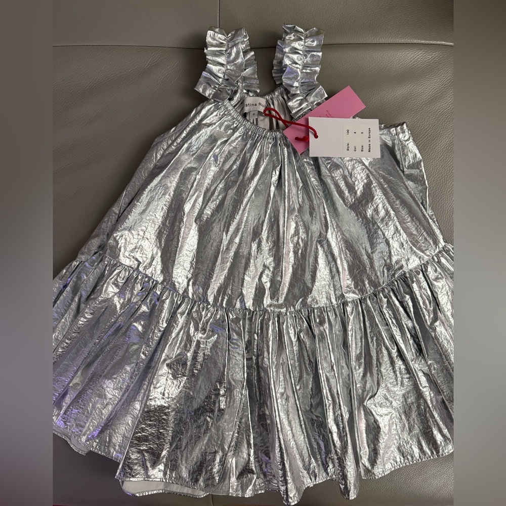 Christina Rohdes- metallic Kids Dress